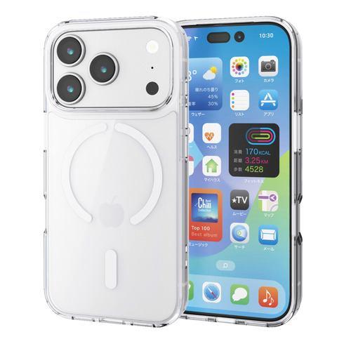エレコム PM-A25CMAG02WH iPhone 17 Pro ケース MAGKEEP ホワイト