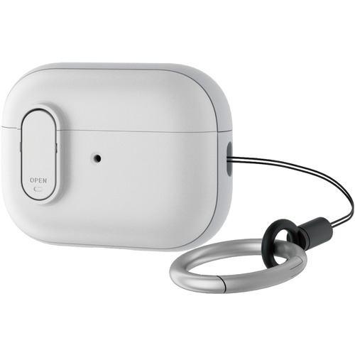 エレコム AVA-AP4TSLWH AirPods Pro (第2世代)用TOUGH SLIM Lockケース ホワイト AVAAP4TSLWH