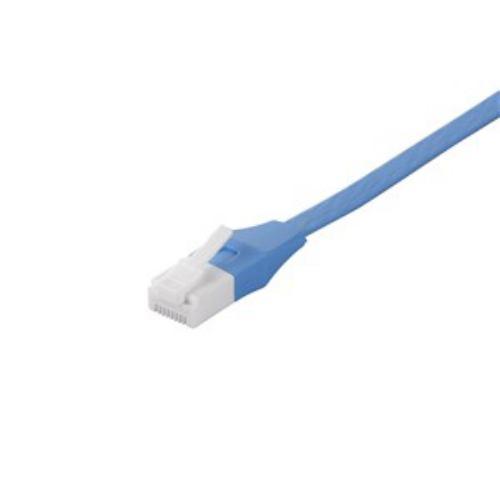 i-BUFFALO ツメの折れないLANケーブル カテゴリー6 ストレート フラットタイプ(5m ブルー) BSLS6FU50BL2