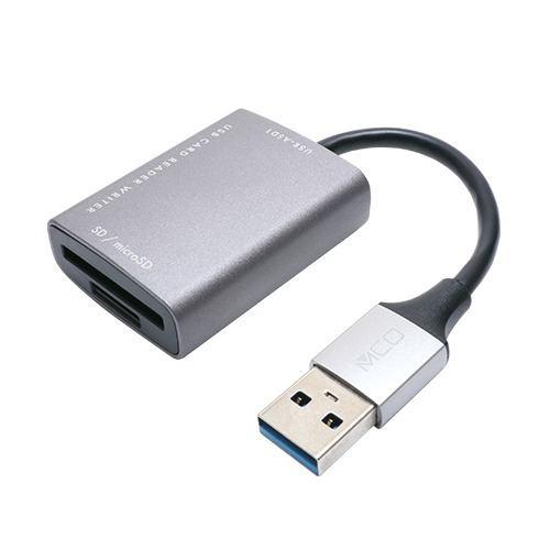 ミヨシ USR-ASD1/DS SD microSDカードリーダ ライタ USB-A シルバー USRASD1/DS