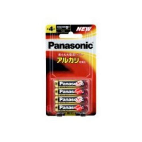 パナソニック LR03XJ/4B アルカリ乾電池単4形4本パック