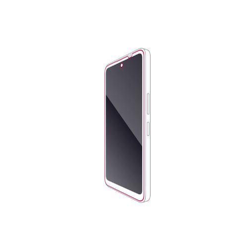 エレコム PM-S251FLGL AQUOS wish5 ( SH-52F ) ガラスライクフィルム 表面硬度9H 指紋防止 気泡防止