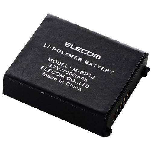 エレコム M-BP10 交換用バッテリー 3.7V 600mAh トラックボール専用 IST PRO 対応 リチウムイオン電池 ブラック