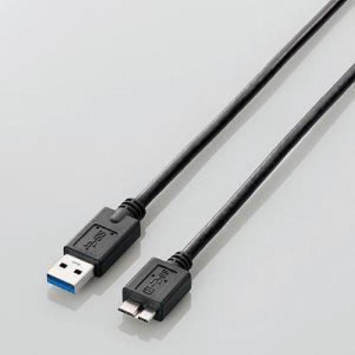 エレコム USBケーブル USB3AMB10BK