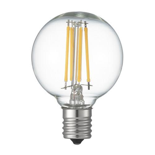 ヤザワ LDG4LG50E17C フィラメントLED 40W G50 ボール形 E17 クリア