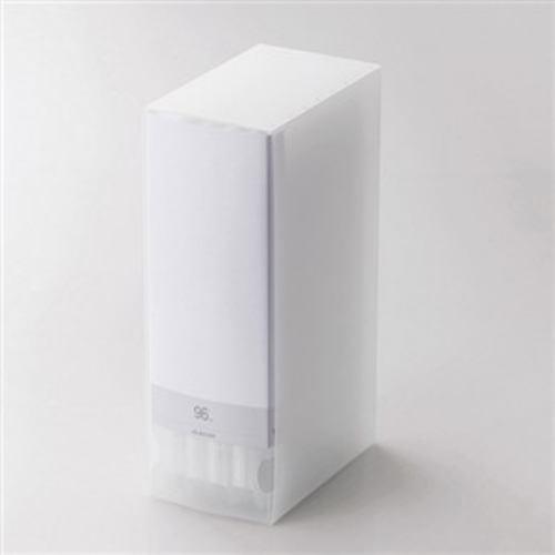 ケース エレコム CD DVD CCD-FB96CR Blu-ray/DVD/CD用ディスクファイル 96枚収納 クリア