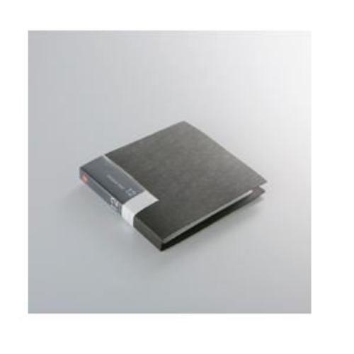 バッファロー BSCD01F12BK CD DVDファイル ブックタイプ 12枚収納 ブラック