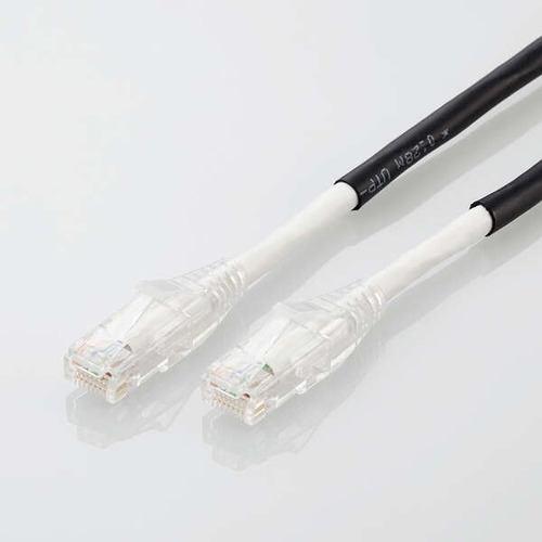 エレコム LD-GPAOS/BK10 Cat6A対応LANケーブル(屋外用) 10m LDGPAOS/BK10