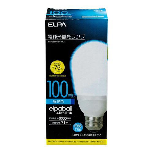 ELPA EFA25ED/21-A101 電球形蛍光灯A形 100W形