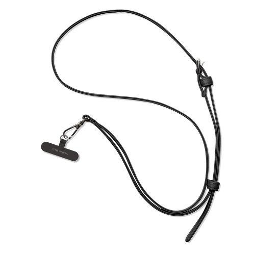 PGA PG-SDSTP06BK ストラップホルダー付 ショルダーストラップ PUレザータイプ Premium Style ブラック PGSDSTP