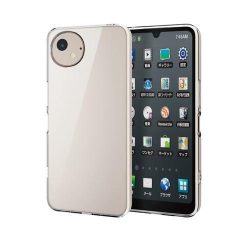 エレコム PM-S241HVCKCR AQUOS wish4 SH-52E ケース ハイブリッド カバー 衝撃吸収 カメラレンズ保護設計 クリア