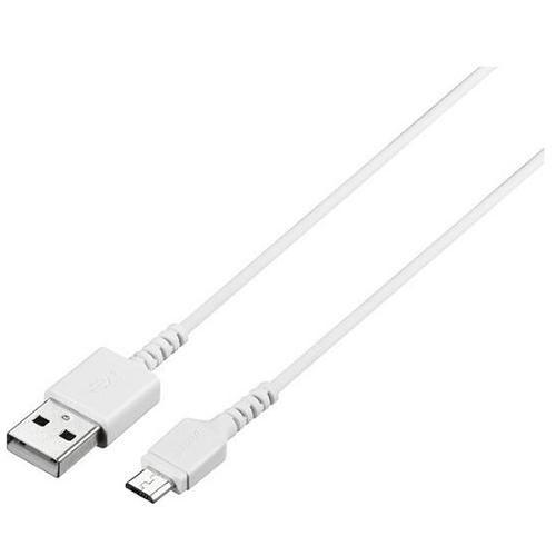 バッファロー BSMPCMB115WH USB2.0ケーブル(Type-A to microB) ホワイト 1.5m