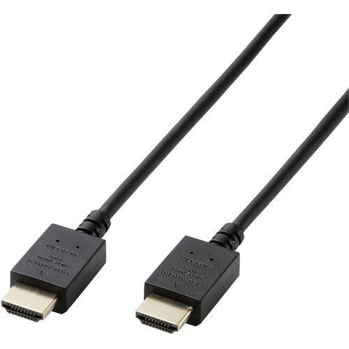 エレコム CAC-HDPY10BK HDMIケーブル Premium やわらか 1.0m ブラック