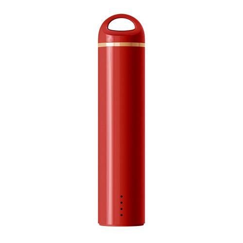 PGA PG-LBJ30A04RD スティック型モバイルバッテリー 3000mAh Premium Style 2ポート レッド