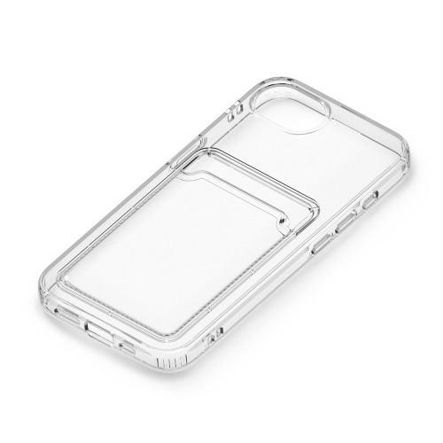 PGA PG-25KCTP01CL iPhone 16e用 クリアポケットケース クリア