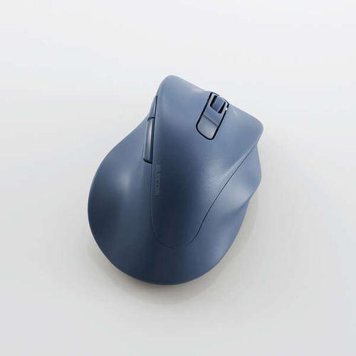 【推奨品】エレコム M-XGL30BBSKBU 静音 Bluetooth5.0マウス EX-G 5ボタン Lサイズ ブルー MXGL30BBSKBU