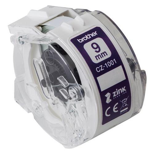 ブラザー CZ-1001 VC-500W用フルカラーロールカセット (幅9mm/長さ5m)