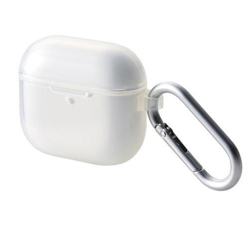 エレコム AVA-AP06UCCR AirPods (第4世代)用 ソフトケース MagSafe 充電対応 クリア