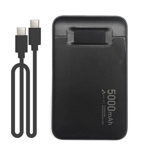 エアージェイ MB-LS5000 BK モバイルバッテリー 5000mAh リン酸鉄リチウムイオン ブラック