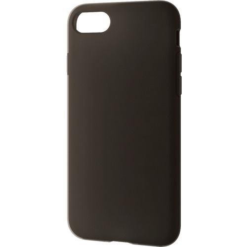 エレコム PM-A22SSC2BK iPhone SE 第3世代 SE 第2世代 8/7 シリコンケース 抗菌 ブラック
