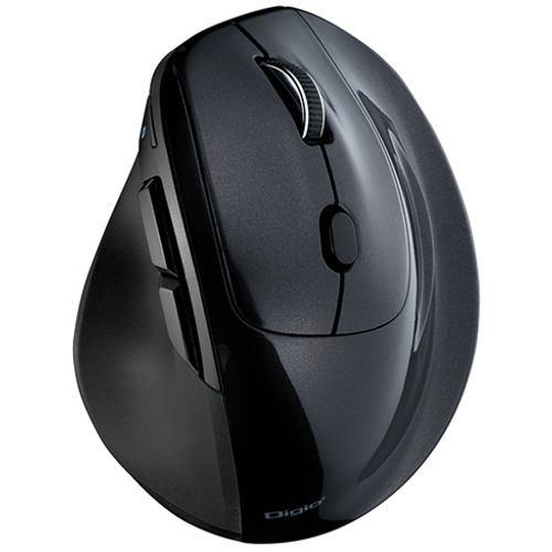 ナカバヤシ MUS-BKF177BK 高速スクロールBluetooth5.0 エルゴノミクス5ボタン BlueLEDマウス ブラック