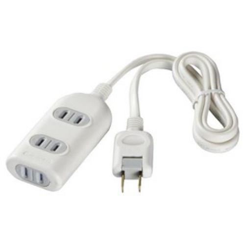 バッファロー 電源タップ シャッター付(3個口・3m) ホワイト BSTAPSH2330WH