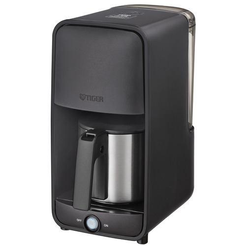 タイガー魔法瓶 ADC-G060KM コーヒーメーカー 2段階濃度調節 食洗機対応 0.81L マットブラック