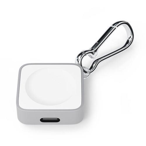 PGA PG-AWJA02WH Apple Watch用 ポータブル充電器 置くだけで充電 USB Type-C・Lightning対応 ホワイト