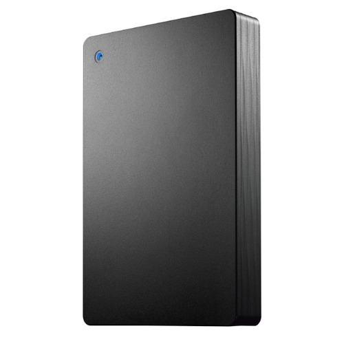 アイオーデータ HDPH-UTV4DKB 外付けポータブルHDD 4TB USB 3.2 Gen1)対応 静音 Windows mac Chrome
