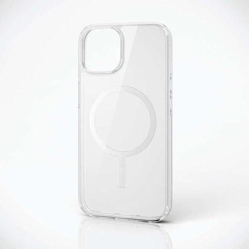 エレコム PM-A23AMAG02WH iPhone 15 ハイブリッドケース MAGKEEP PMA23AMAG02WH