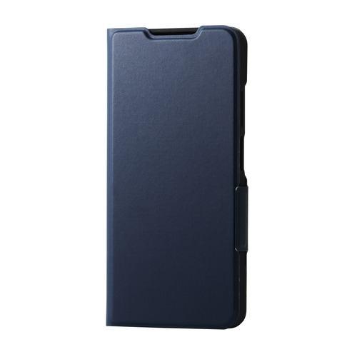 エレコム PM-O252PLFUNV OPPO A5 5G 手帳型ケース 薄型 磁石付