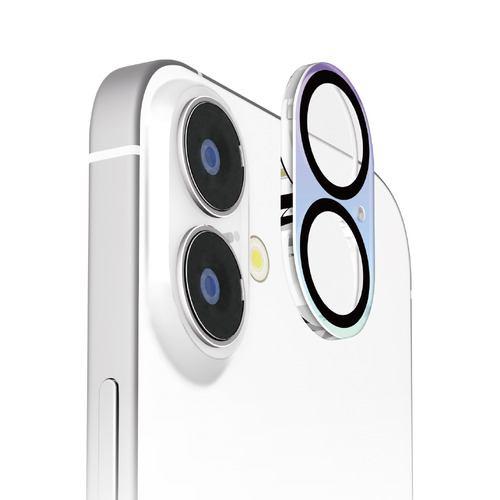PGA PG-24ACLG04AR iPhone 16/16 Plus用 カメラフルプロテクター [オーロラ] Premium Style