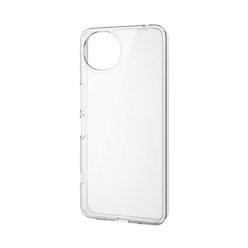 エレコム PM-S251HVCKCR AQUOS wish5 ( SH-52F ) ケース ハイブリッド カバー カメラレンズ保護設計 クリア