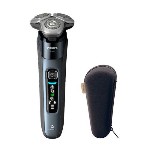 PHILIPS X9001/05 メンズシェーバー 肌下-0.08mmの深剃り シェービング動作検知センサー搭載 グレイブルー