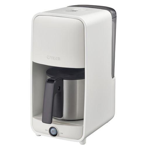 タイガー魔法瓶 ADC-G060WU コーヒーメーカー 2段階濃度調節 食洗機対応 0.81L アーバンホワイト