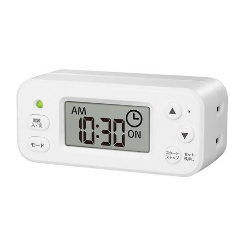 GDT SOS4602BWH コンセントタイマー 自動で電源をON・OFF出来る 節電対策に ホワイト