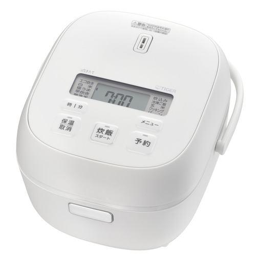 タイガー魔法瓶 JBS-G055WM マイコンジャー炊飯器 炊きたて 土鍋コート特厚釜搭載 3合炊き マットブホワイト