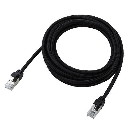 エレコム LD-OCM/BK30 LANケーブル CAT8 3m 爪折れ防止 40Gbps/2000MHzブラック