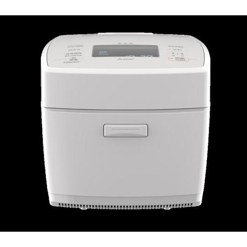 三菱電機 NJ-VW10J-W IHジャー炊飯器 本炭炊釜 銘柄芳潤炊き 熱密封かまど構造 5.5合炊き 白絹 2026年モデル