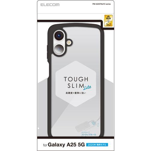 エレコム PM-G253TSLFCBK Galaxy A25 5G ( SC-53F ) ケース ハイブリッド カバー カメラレンズ保護設計 TOU