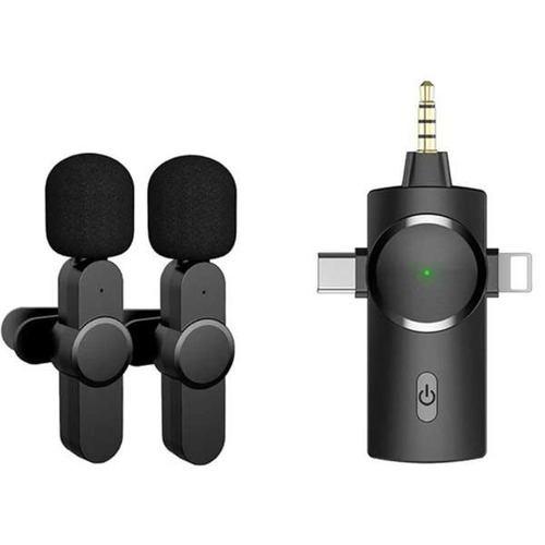 RM RM-Y2907YMIC3W ワイヤレスマイクロホン 3in1ピンマイク 2P ブラック