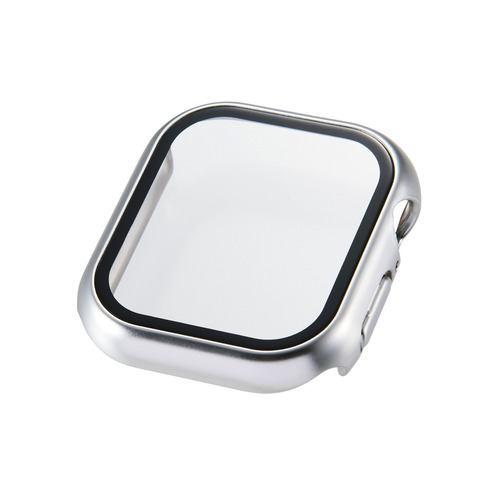 エレコム AW-25BFCGPSV アップルウォッチ カバー Apple Watch Series 11 / 10 42mm 10H メタリック 指