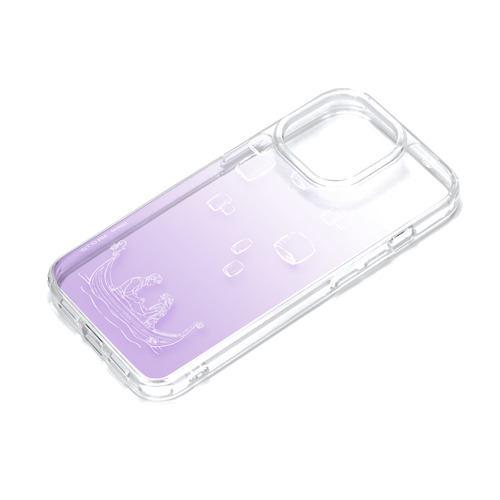PGA PG-D23BPT06RPZ iPhone15Pro グラデーションハイブリッドケース Premium Style ラプンツェル PGD23