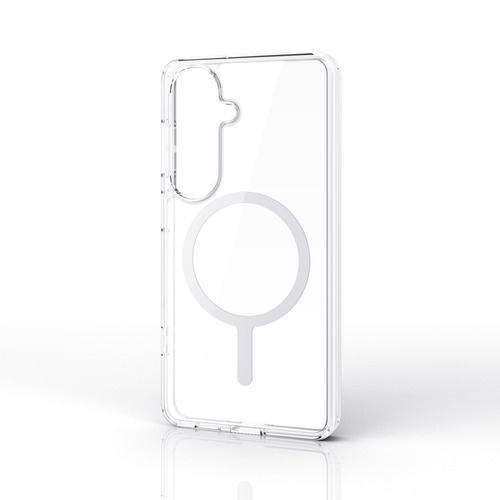 エレコム PM-G261MAG02WH Galaxy S26(SC-51G)ケース ハイブリッド カバー MAGKEEP 磁力装着対応 ホワイト