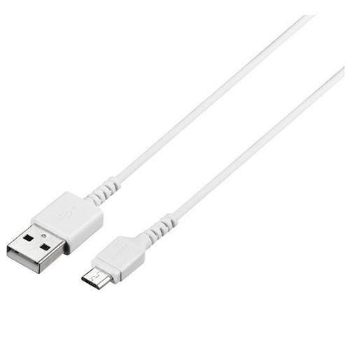 バッファロー BSMPCMB105WH USB2.0ケーブル(Type-A to microB) ホワイト 0.5m