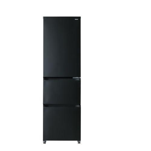 Haier JR-CV34C-K 冷蔵庫 3ドア 右開き 335L チャコールブラック