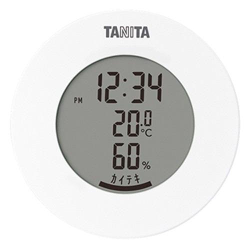 タニタ TT-585 デジタル温湿度計 ホワイト