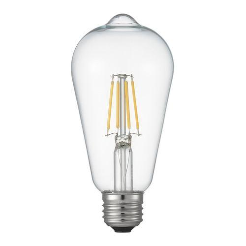 ヤザワ LDE5LG64C フィラメントLED 40W エジソン形 E26 クリア