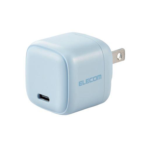 エレコム MPA-ACCP7320BU USB Power Delivery 20W AC充電器(USB Type-C×1) スマホ・タブレット対応