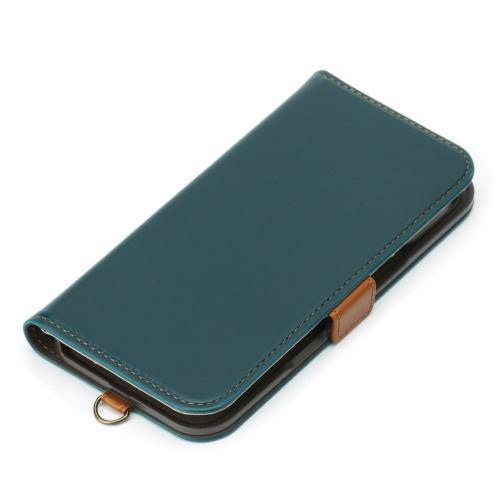PGA PG-25KFP01BL iPhone 16e用 フリップカバー ブルー